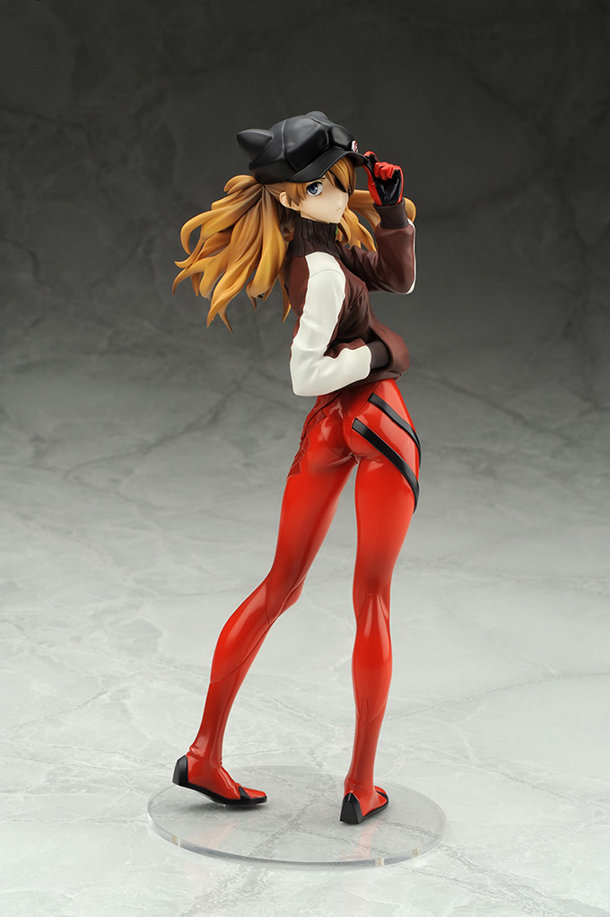 EVA GLOBAL限定復刻 ヱヴァンゲリヲン新劇場版：Q <br>式波・アスカ・ラングレー1/7 ジャージVer. (アルター) 画像1