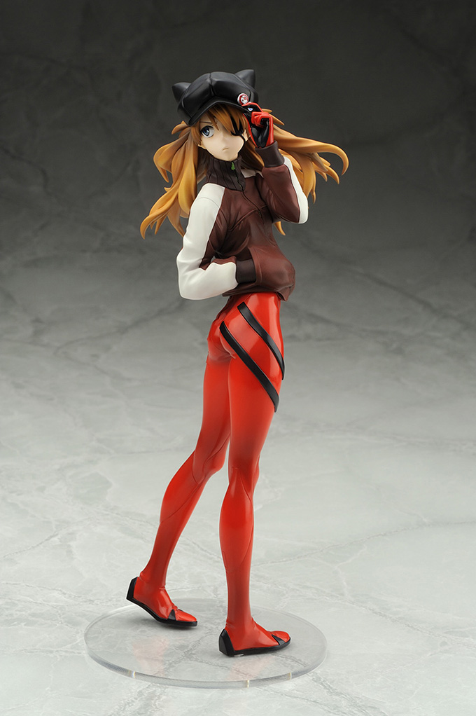 EVA GLOBAL限定復刻 ヱヴァンゲリヲン新劇場版：Q <br>式波・アスカ・ラングレー1/7 ジャージVer. (アルター) 画像2
