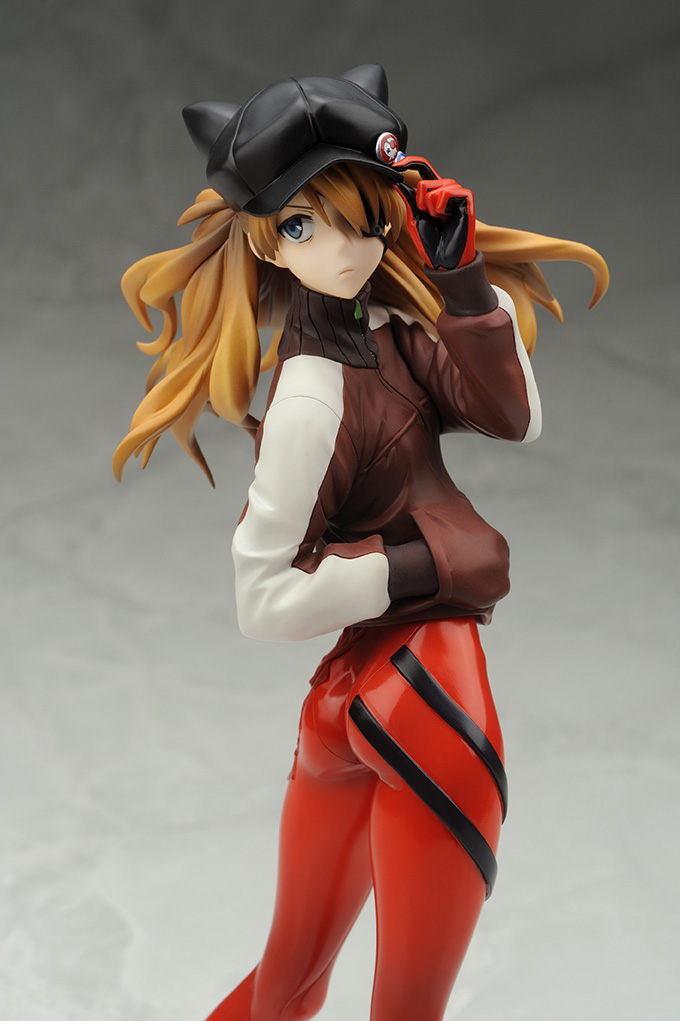 EVA GLOBAL限定復刻 ヱヴァンゲリヲン新劇場版：Q <br>式波・アスカ・ラングレー1/7 ジャージVer. (アルター) 画像8