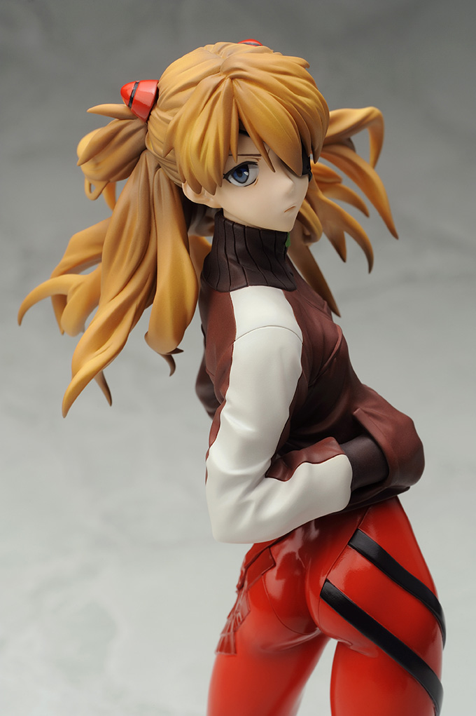 EVA GLOBAL限定復刻 ヱヴァンゲリヲン新劇場版：Q <br>式波・アスカ・ラングレー1/7 ジャージVer. (アルター) 画像16