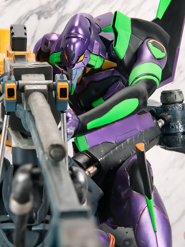 ヱヴァンゲリヲン新劇場版 ヤシマ作戦 初号機  プレミアムメタリックカラー版  スタチュー 画像7