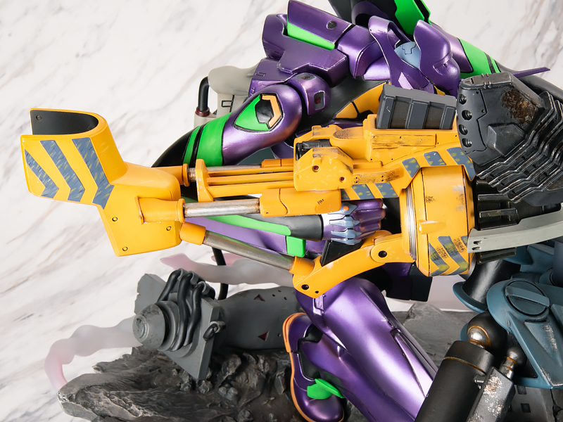 ヱヴァンゲリヲン新劇場版 ヤシマ作戦 初号機  プレミアムメタリックカラー版  スタチュー 画像18