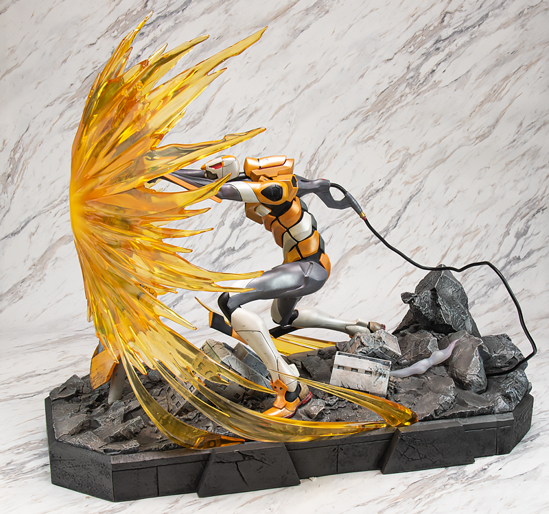ヱヴァンゲリヲン新劇場版 ヤシマ作戦 初号機  プレミアムメタリックカラー版  スタチュー 画像4