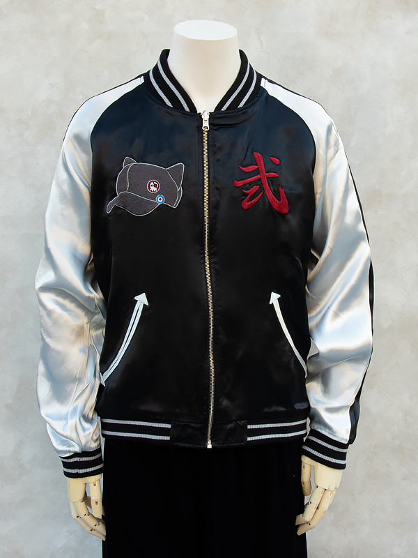 エヴァンゲリヲン新劇場版<br>オリジナル リバーシブルスカジャン “桜と改2号機γ” ×”式波・アスカ・ラングレー”（オリエンタルブランド錦） 画像12