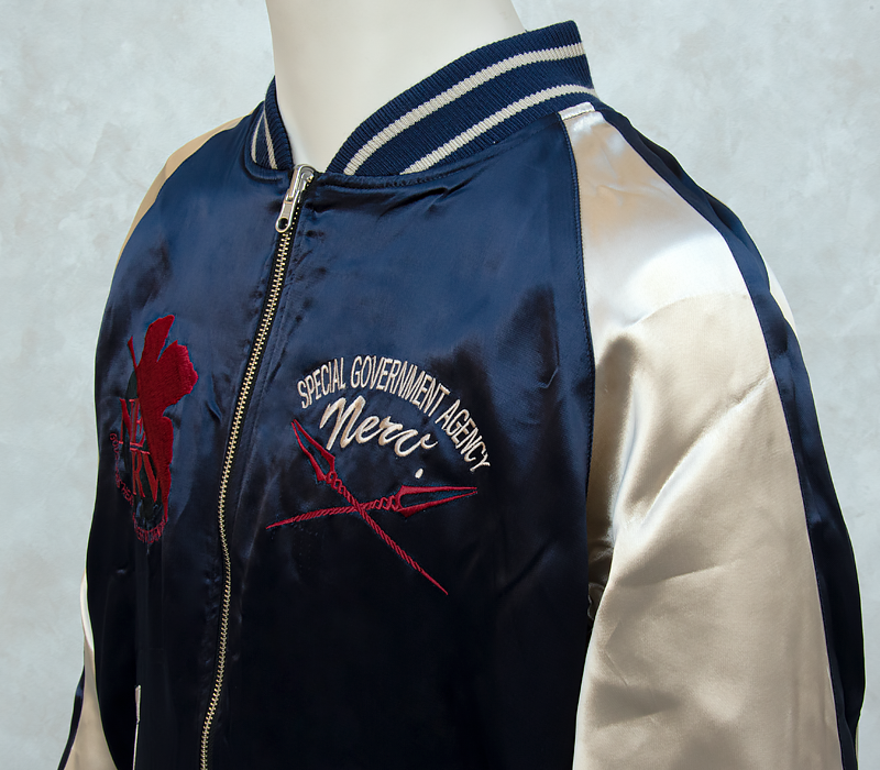 エヴァンゲリヲン新劇場版 <br>オリジナル リバーシブルスカジャン “龍と初号機” ×”夜桜と綾波レイ”（オリエンタルブランド錦） 画像15